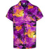 Purple Men's Hawaiian Shirt - Aloha Summer Shirt