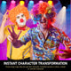 Rainbow-Afro-Wig