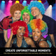 Rainbow-Afro-Wig