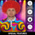 Red-Afro-Wig