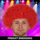 Red-Afro-Wig