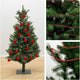 Red Christmas Tree Beads (8 Meters)