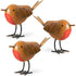 Robin Ornaments for Garden (Pack of 3)