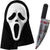 Ghostface Mask & Fake Knife