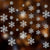 30pc White Christmas Snowflakes