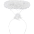 White Fluffy Angel Halo Headband