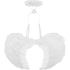 White Angel Wings & Angel Halo Headband