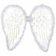 White Angel Wings and Halo 