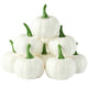 White Halloween Pumpkins