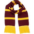 Maroon & Yellow Wizard Scarf for Kids and Adults