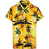 Yellow Men's Hawaiian Shirt - Aloha Summer Shirt