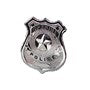 Silver Police Badge for Fancy Dress