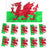 wales flag and bunting