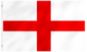 England Flag 5ft x 3ft with Eyelets - England Football Flag and St Georges Day Decorations